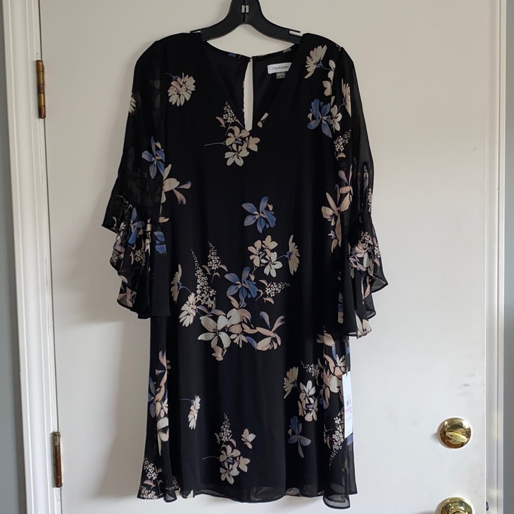 Calvin Klein floral dress